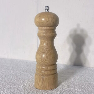 Vintage Wooden  Pepper Mill Pepper Grinder